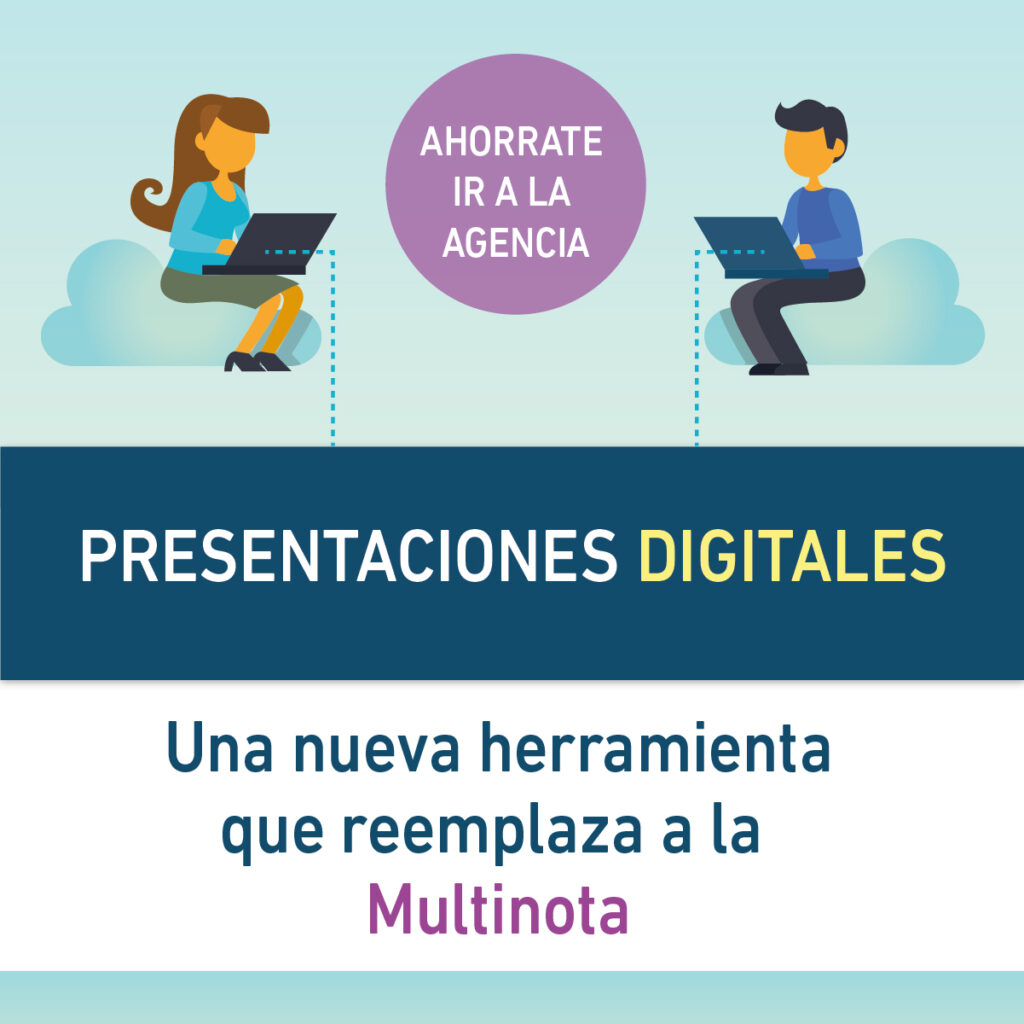 AFIP presentaciones digitales multinota