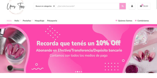 Uñas Tops E-commerce